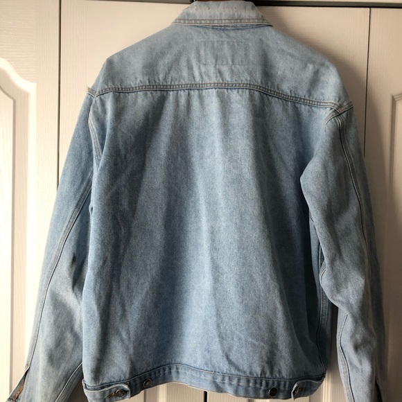 Vintage 1999 All American Quarter Horse Congress Featherlite Denim Jacket L - Picture 3 of 4